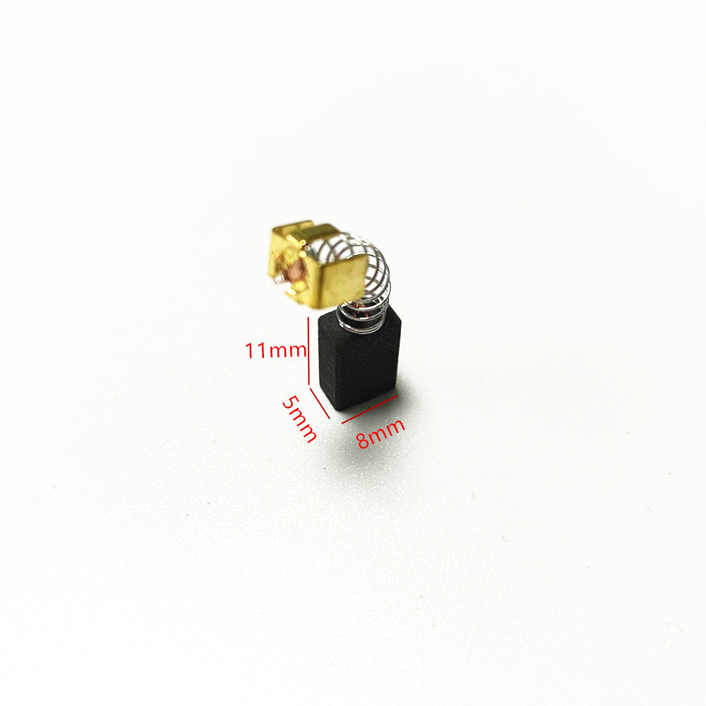 Power Tools Carbon Brush - 4 Buah Sikat Karbon 5X8X11Mm untuk