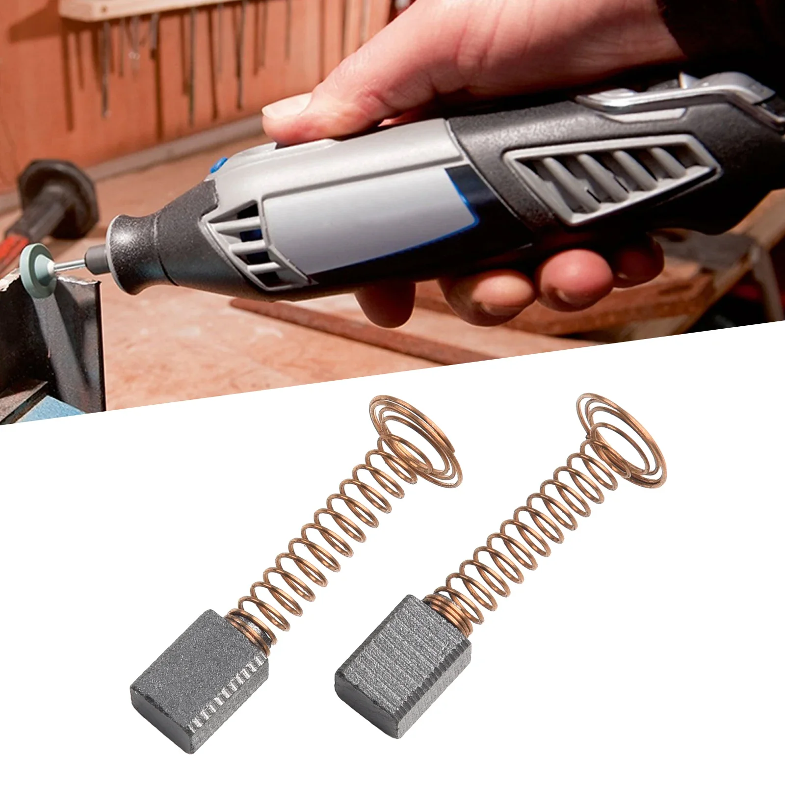 Power Tools Carbon Brush - Set 2 Sikat Karbon untuk Alat