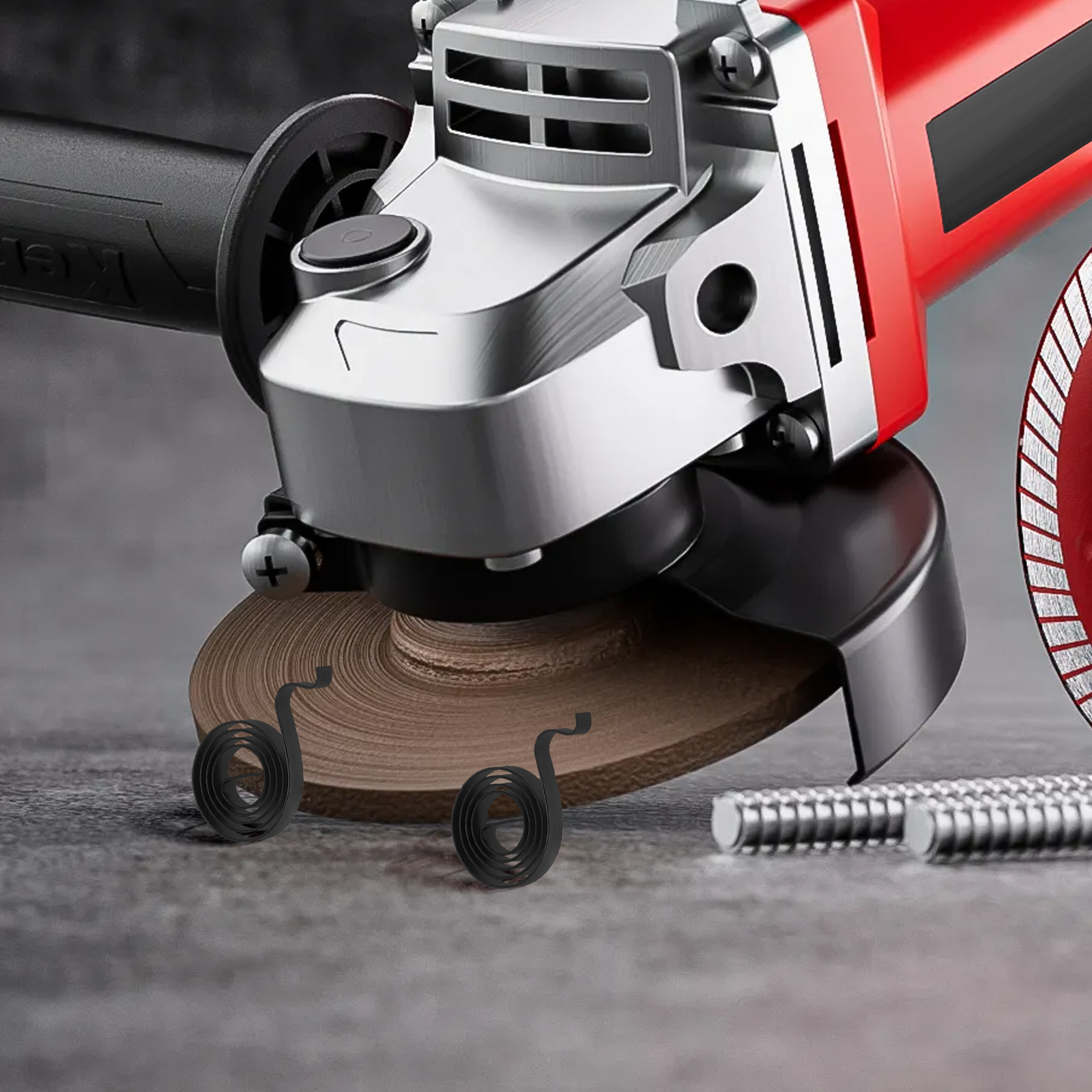 Power Tools Carbon Brush - 10Pcs Pemegang Sikat Karbon dengan Pegas