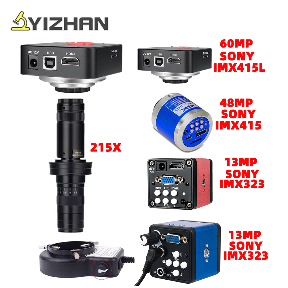 Power Tools Zoom - Mikroskop Digital HDMI YIZHAN 4K untuk