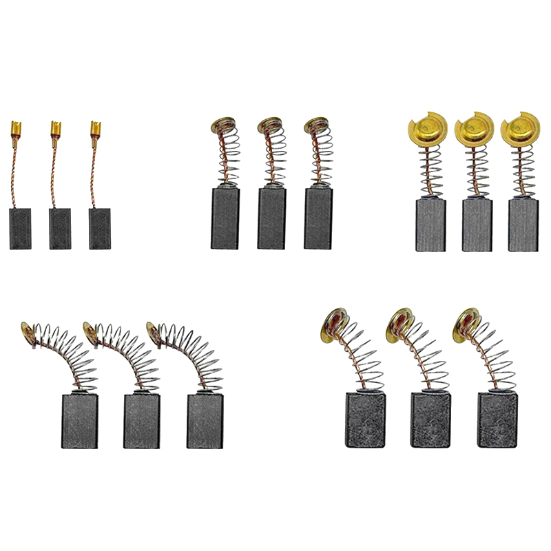 Power Tools Carbon Brush - 50 Buah Kit Pengganti Sikat Karbon,