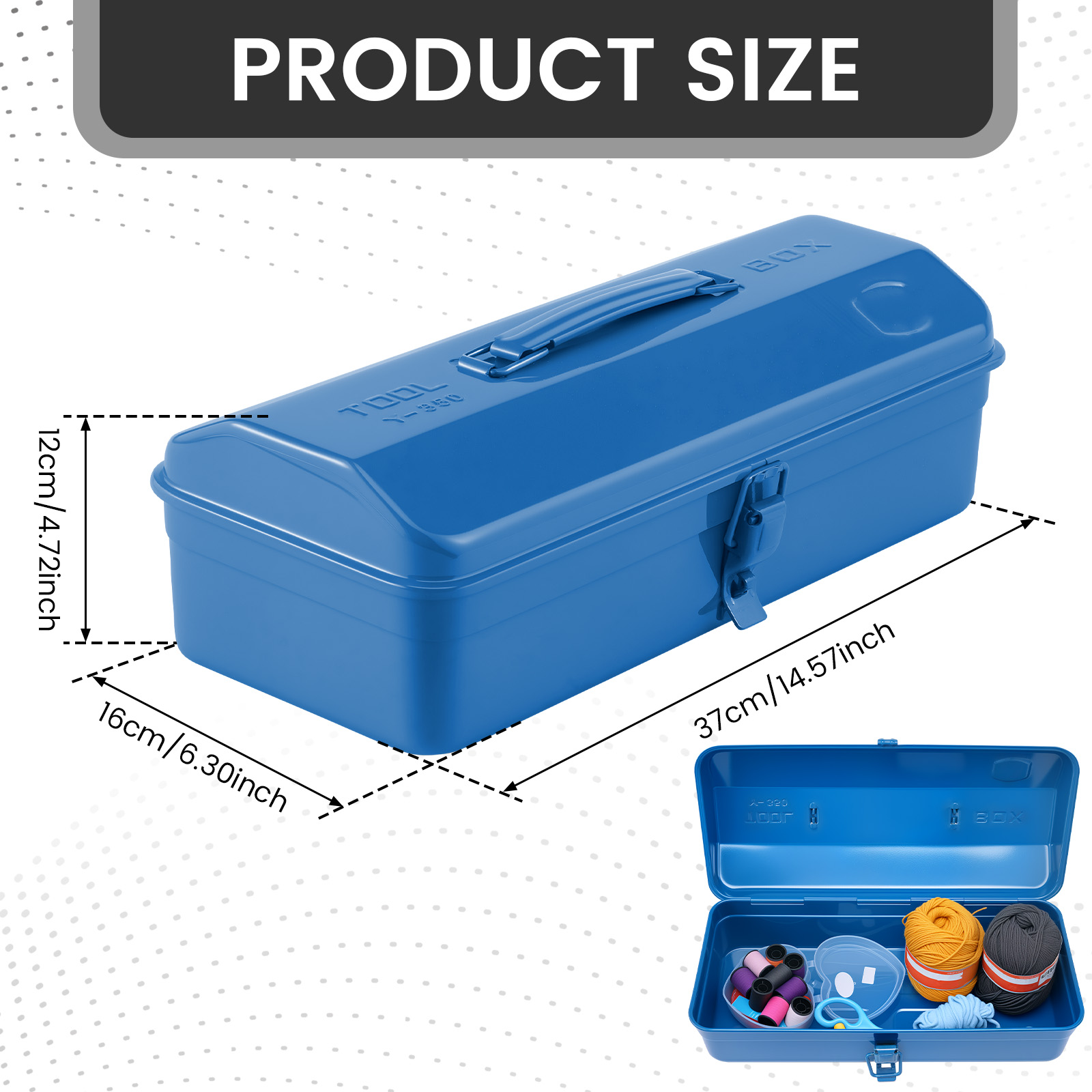 Kotak Peralatan Logam Portabel - Power Tools Catalogue ulasan dan harga