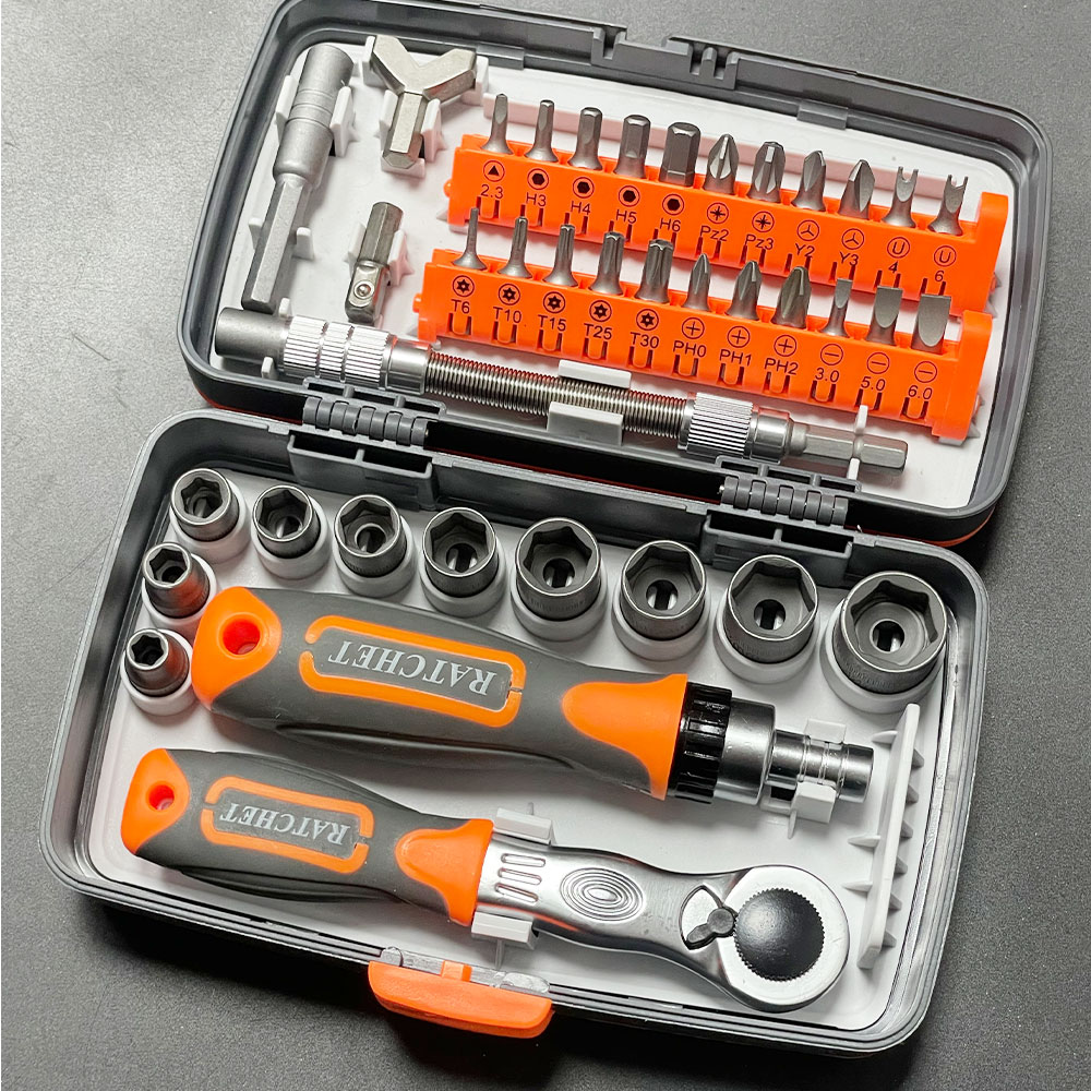 Set obeng Ratchet hemat tenaga - Power Tools Catalogue ulasan dan harga
