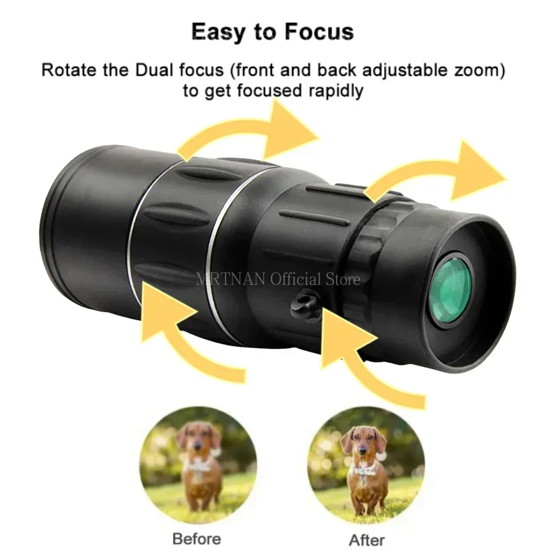 Teleskop monokular HD kuat 40X - Power Tools Zoom ulasan dan harga