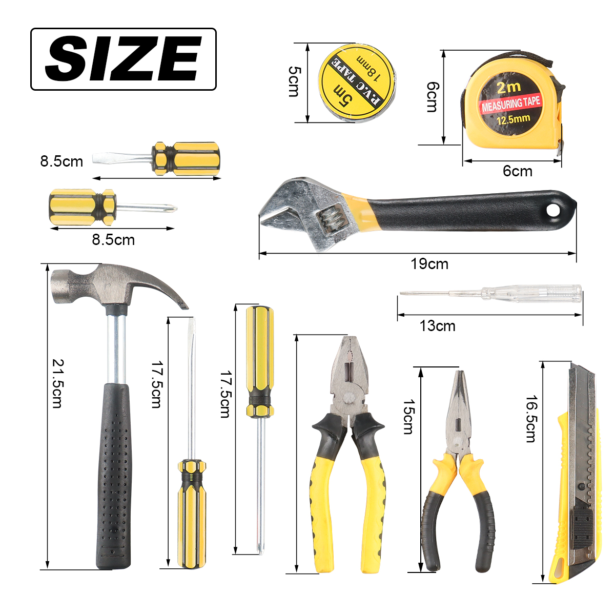 Set peralatan tangan rumah tan - Power Tools Catalogue ulasan dan harga