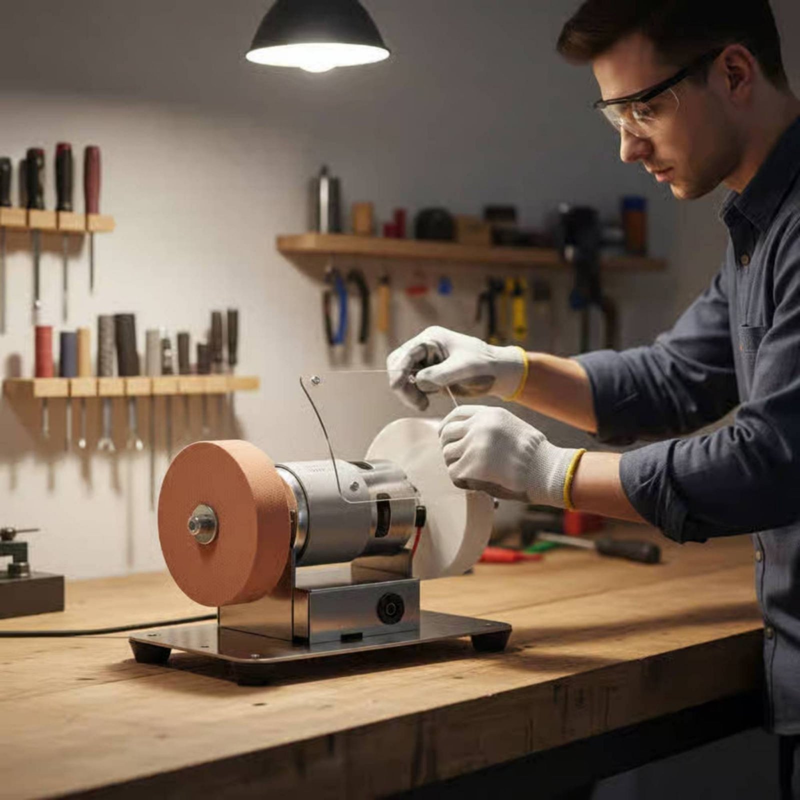 Penggiling Bangku Mini Multifu - Power Tools Workshop ulasan dan harga
