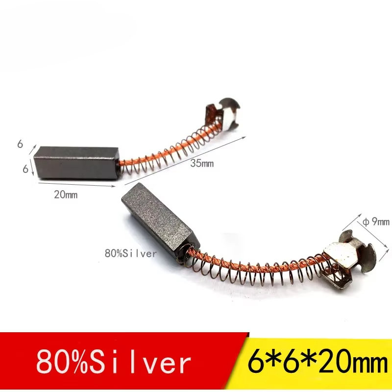 Sikat Arang Perak UL94V-0 60-9 - Power Tools Carbon Brush ulasan dan harga