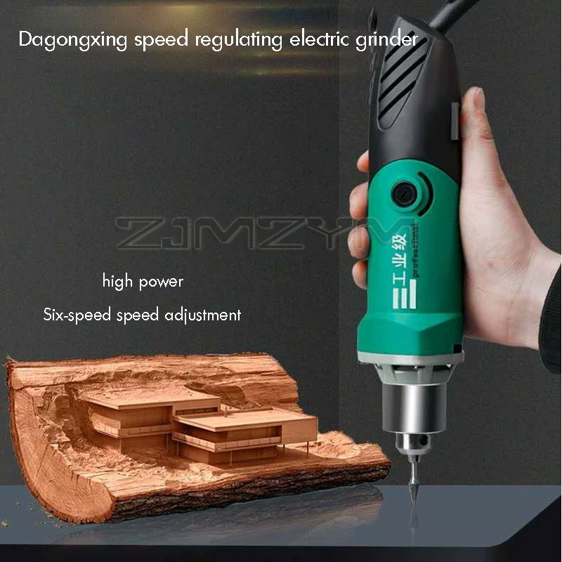 Mesin Ukir Kayu Listrik 6-Posi - Power Tools Router ulasan dan harga