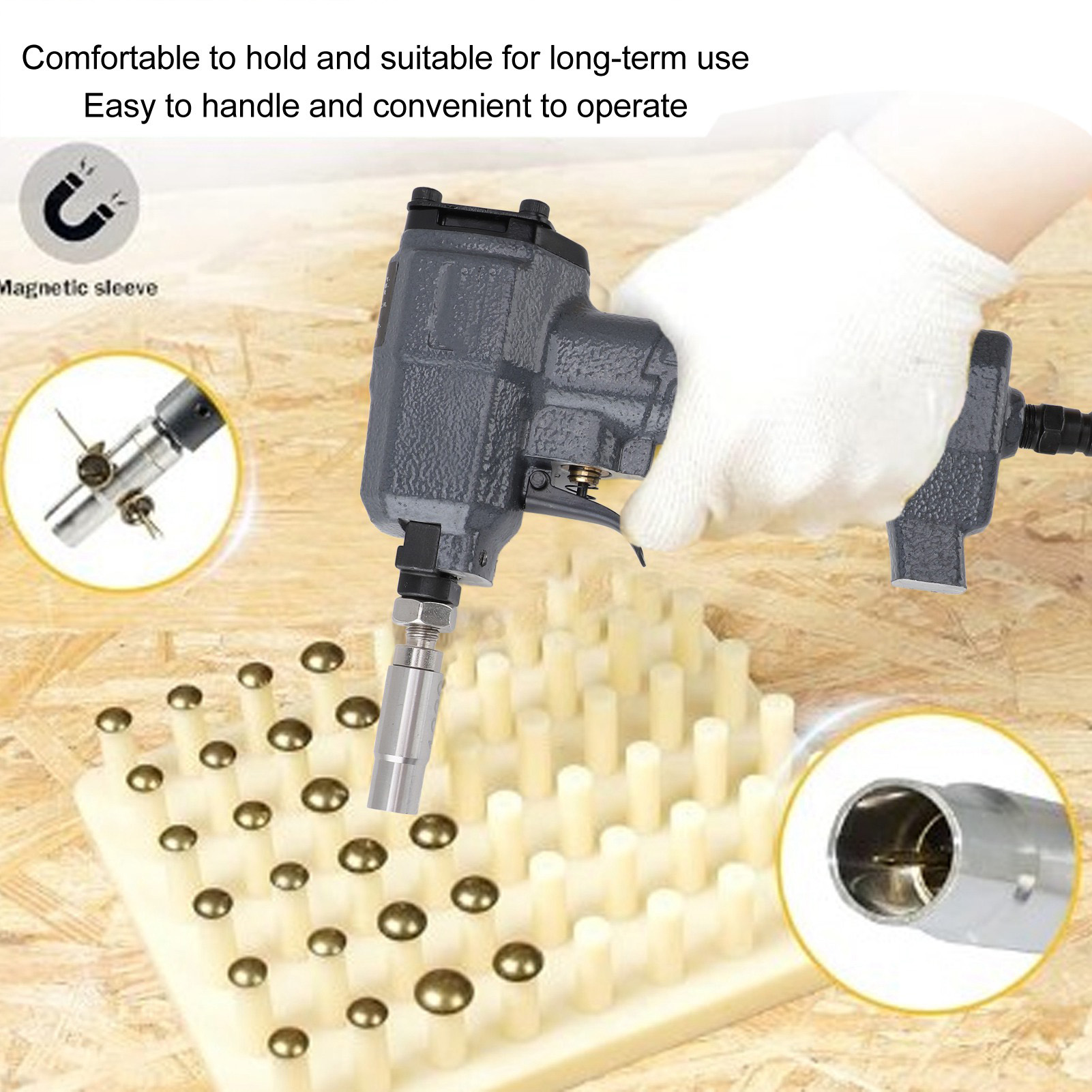 1170 Pneumatic Dekoratif Naile - Nail Gun Brad ulasan dan harga