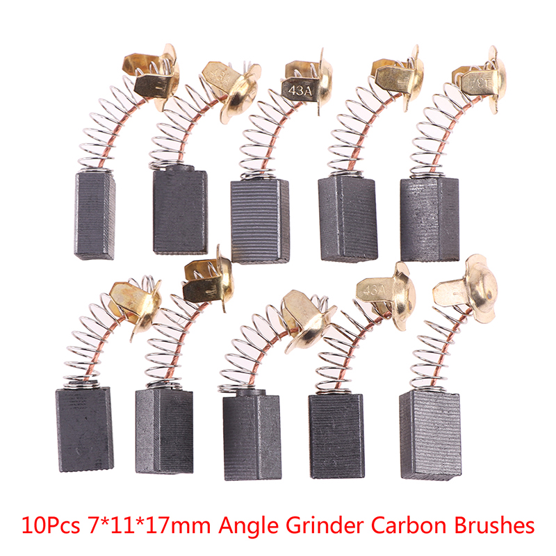 10 Buah 7*11*17Mm Penggiling S - Power Tools Carbon Brush ulasan dan harga