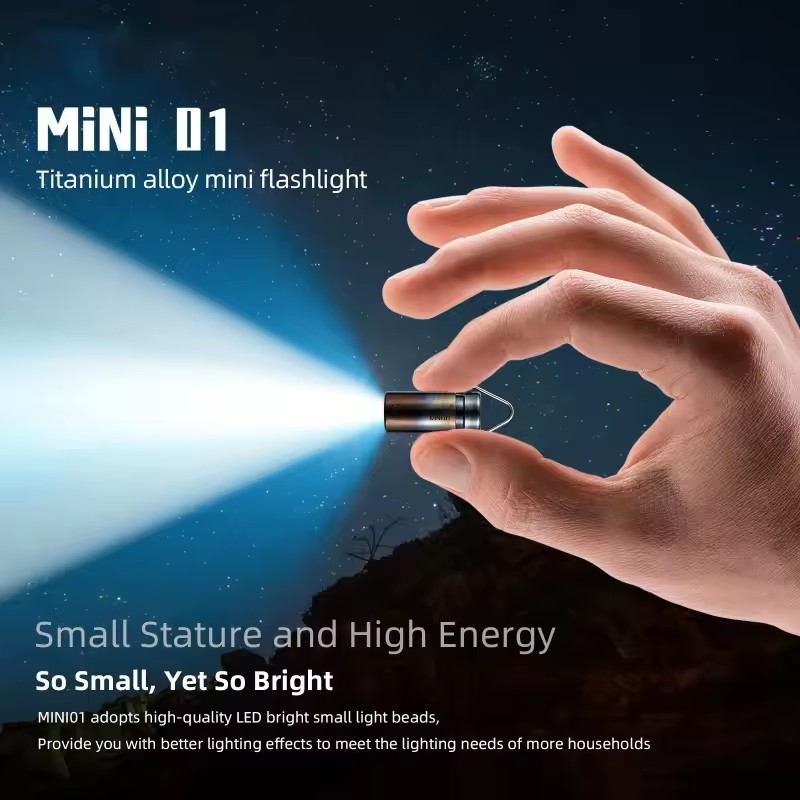 Senter Mini tahan air Aloi Tit - Power Tools Zoom ulasan dan harga